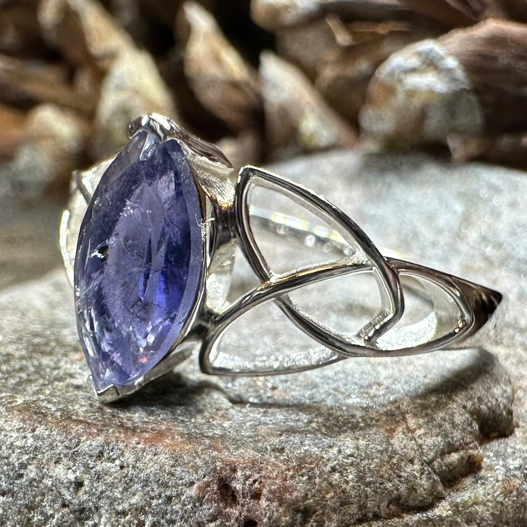 Millicent Celtic Trinity Knot Ring