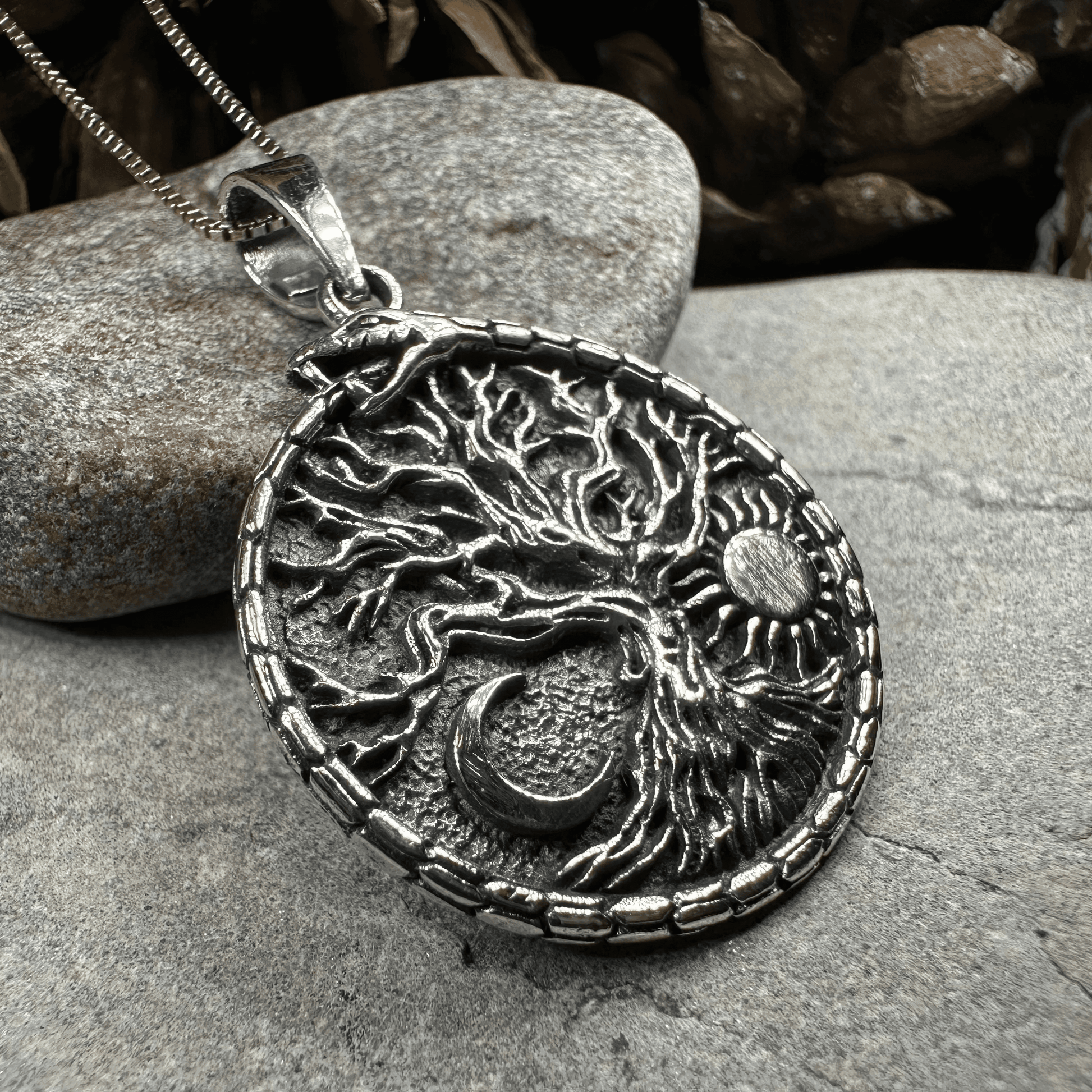 Celestial Tree of Life Necklace - 18