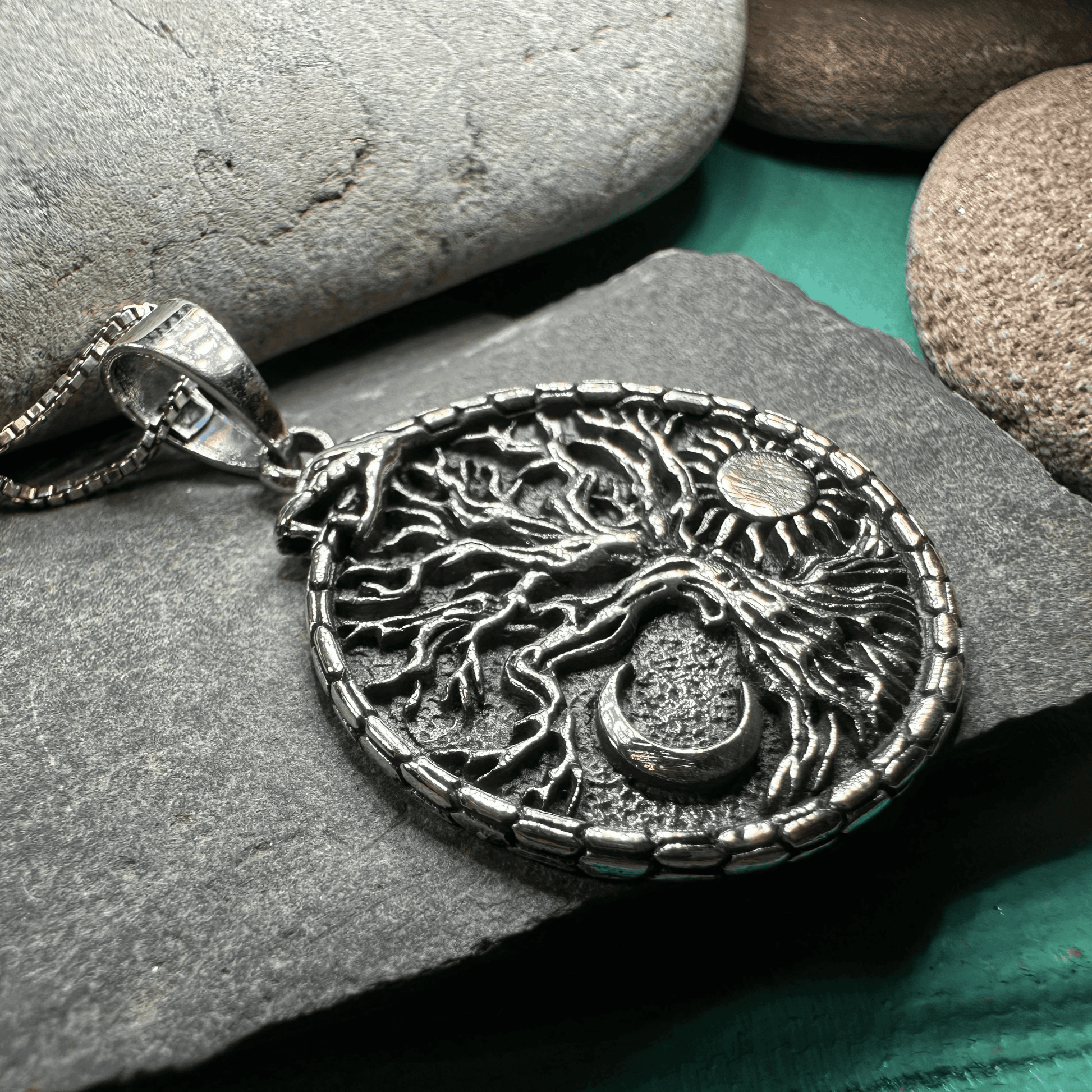 Celestial Tree of Life Necklace - 18