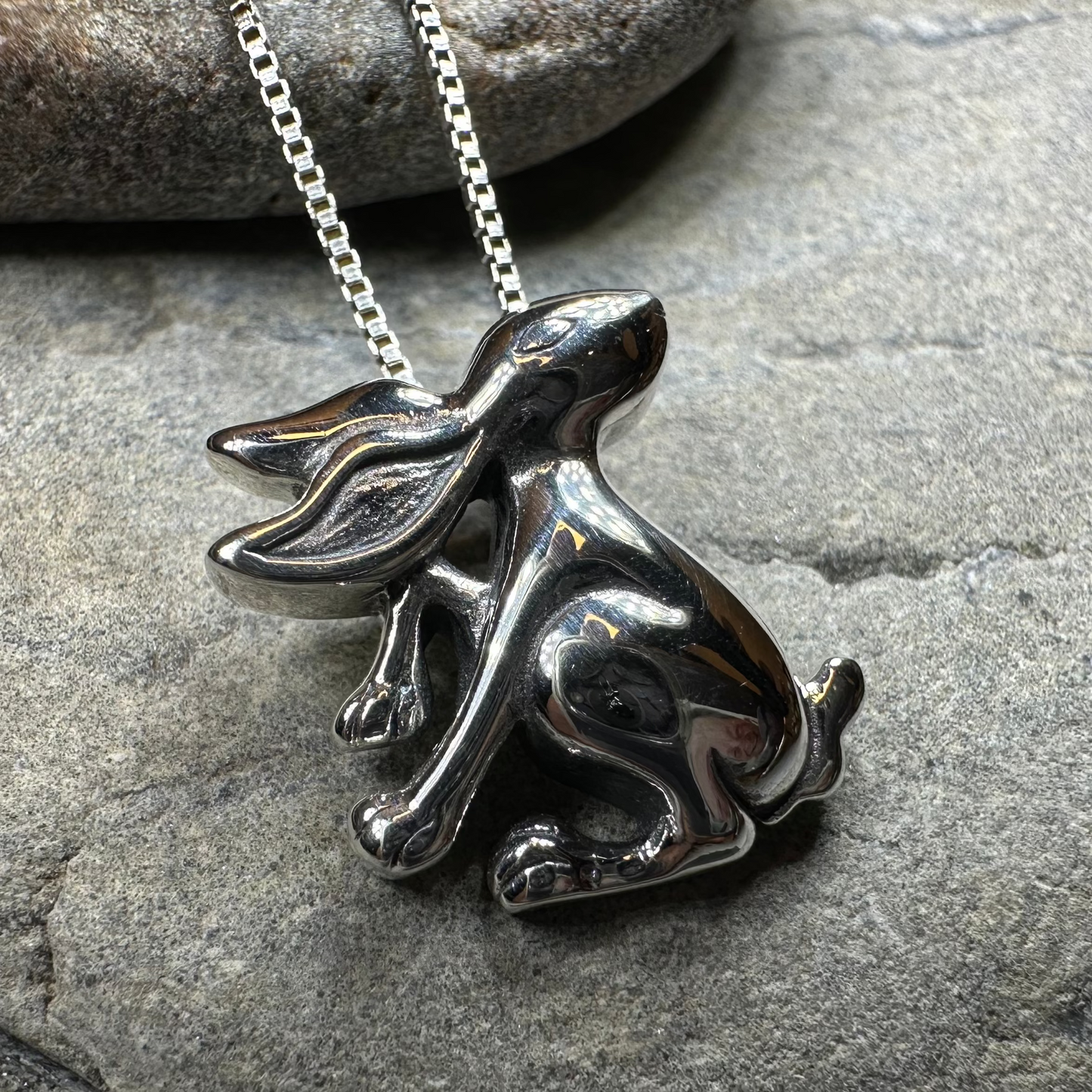 Willow Rabbit Necklace