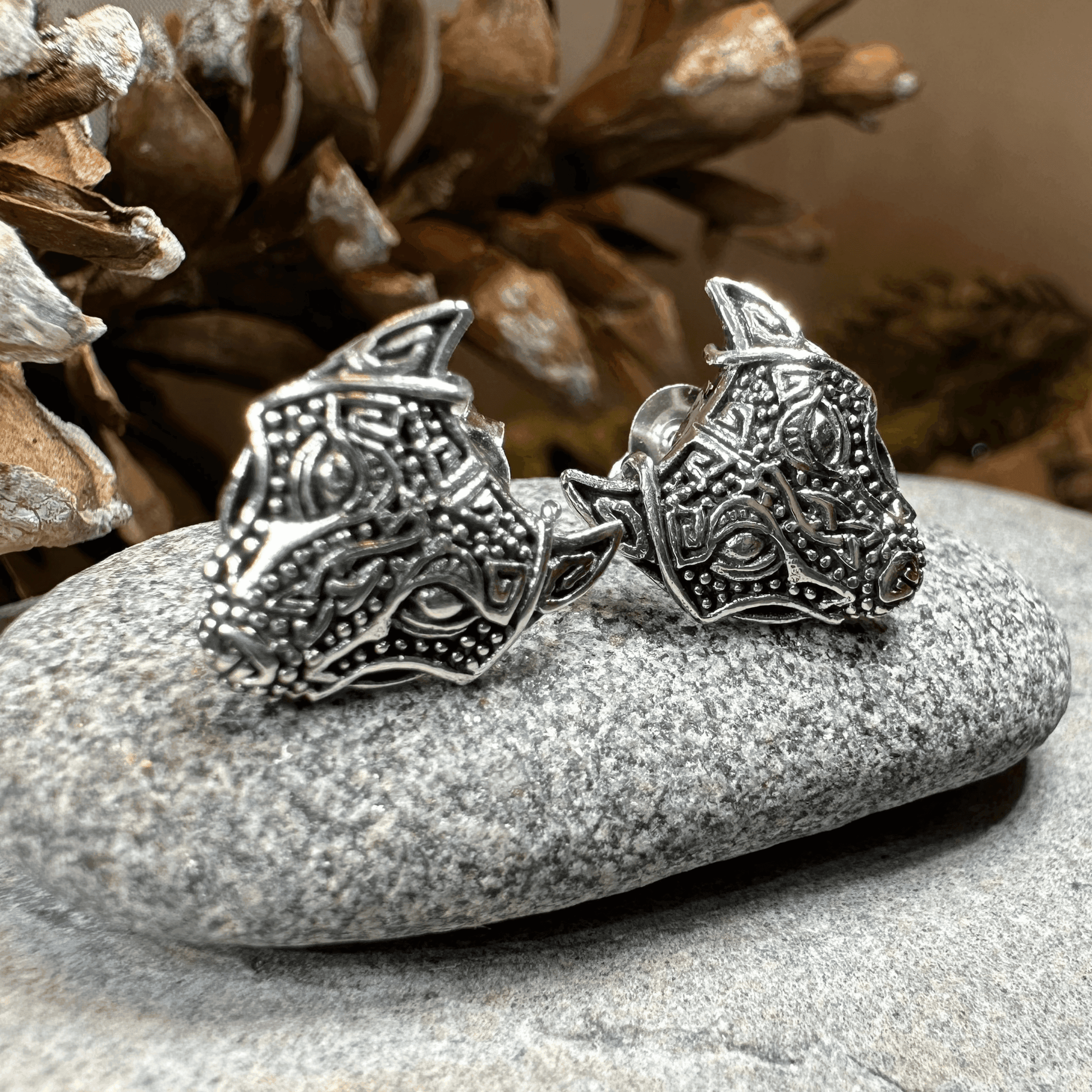 Wolf Spirit Earrings - 