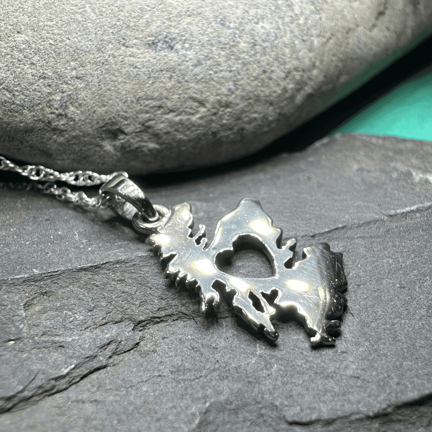 Scotland Map Necklace - 