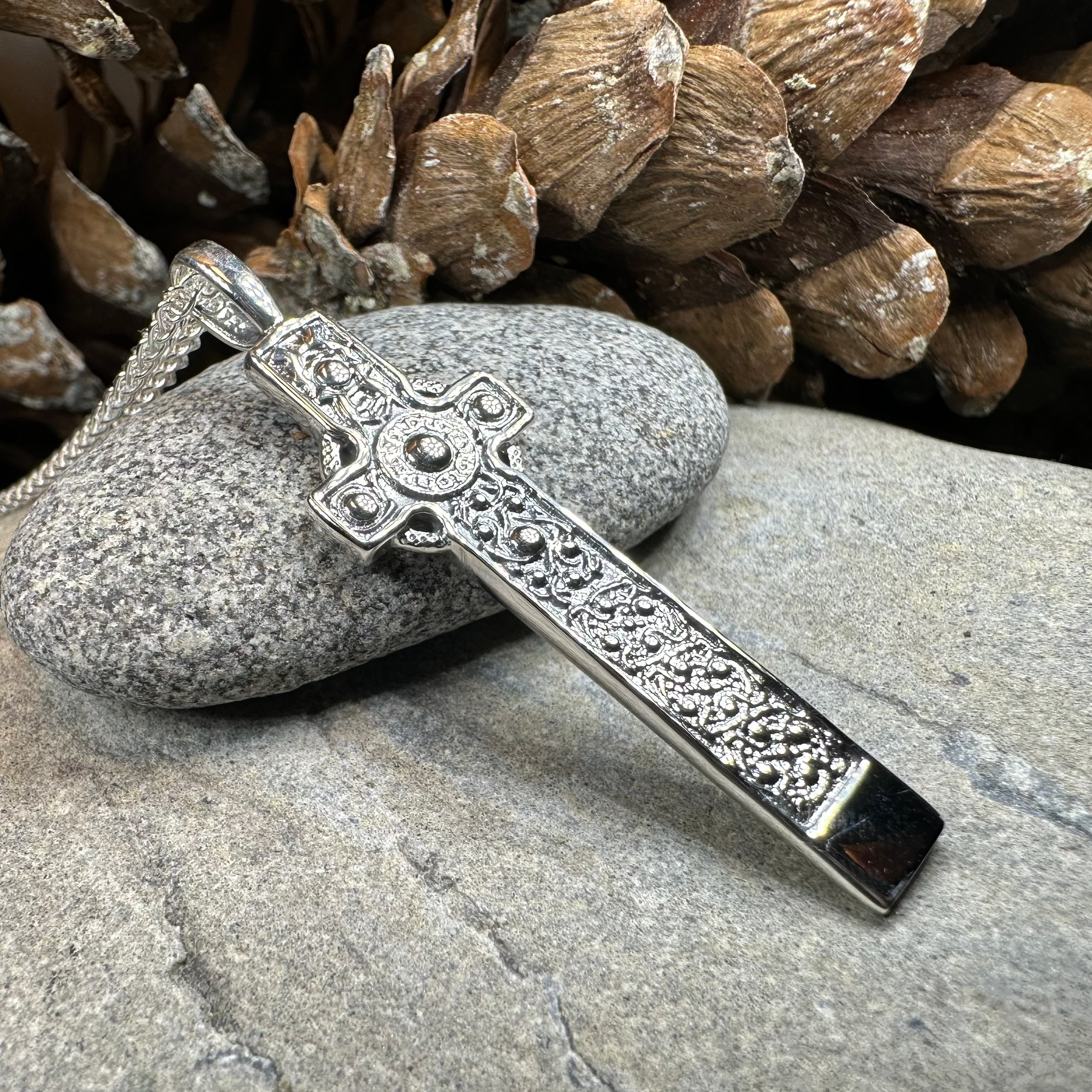 Saint Martin's Celtic Cross Necklace