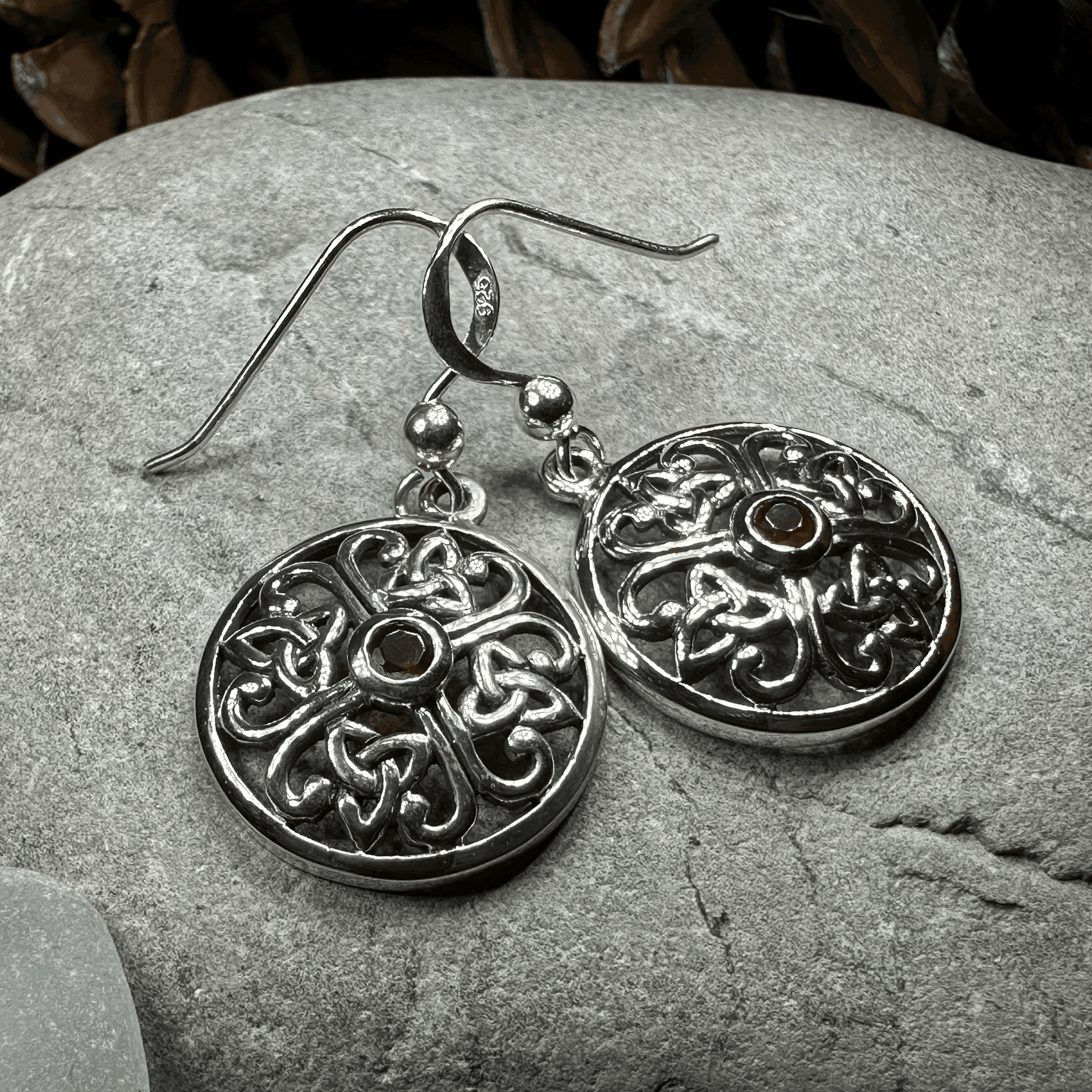 Ariadne Trinity Knot Earrings - 