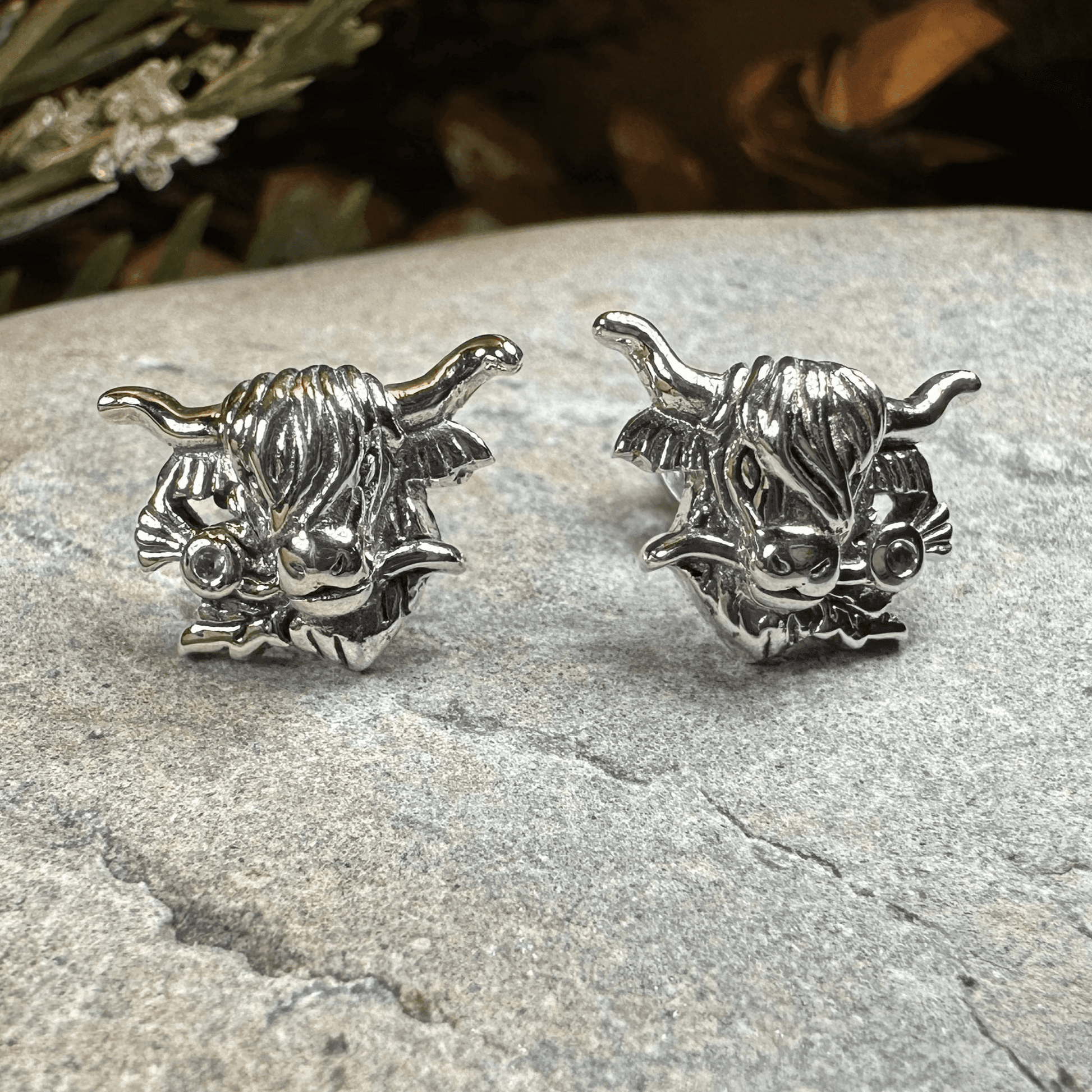 Highland Cow Earrings - 
