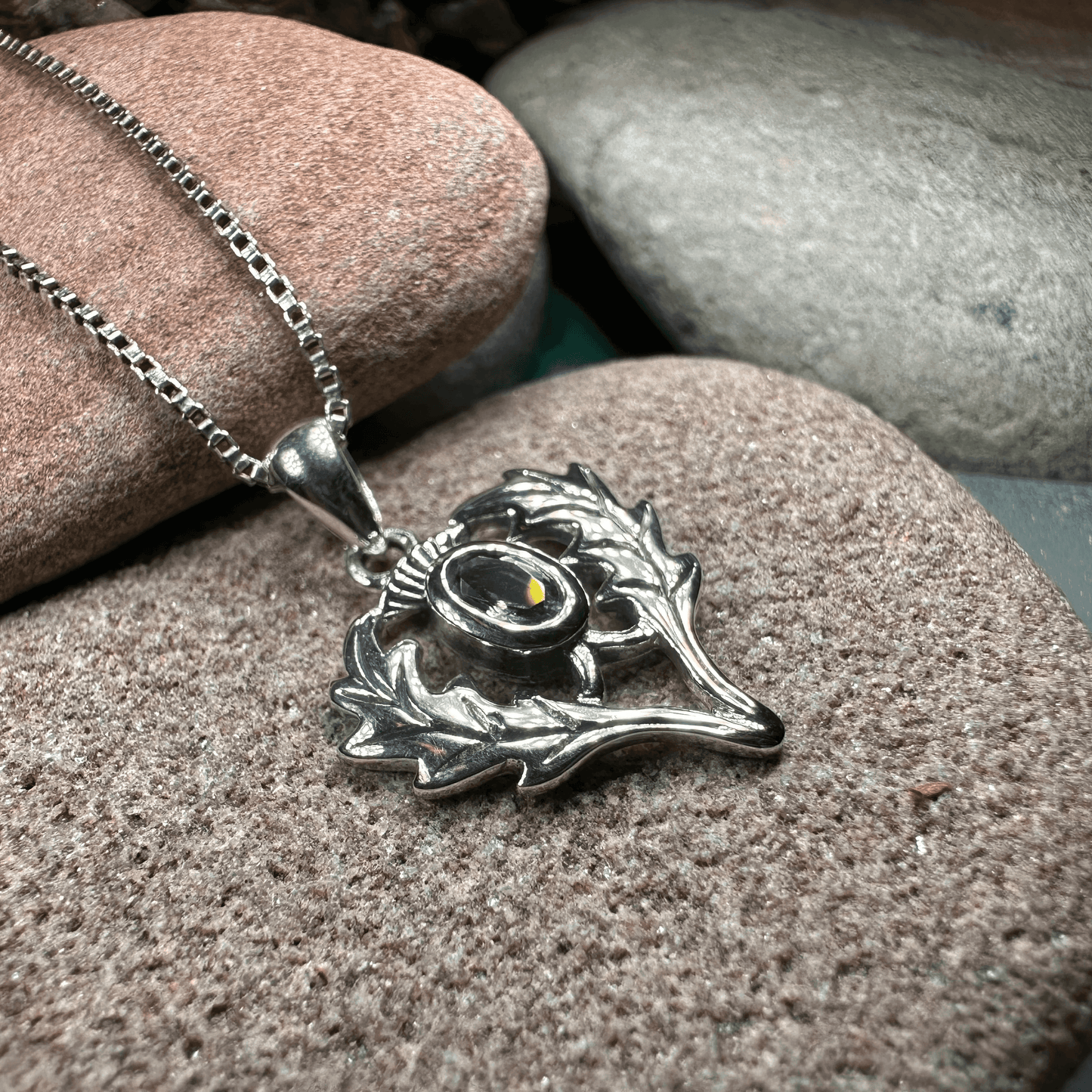 Argyll Thistle Necklace - 18