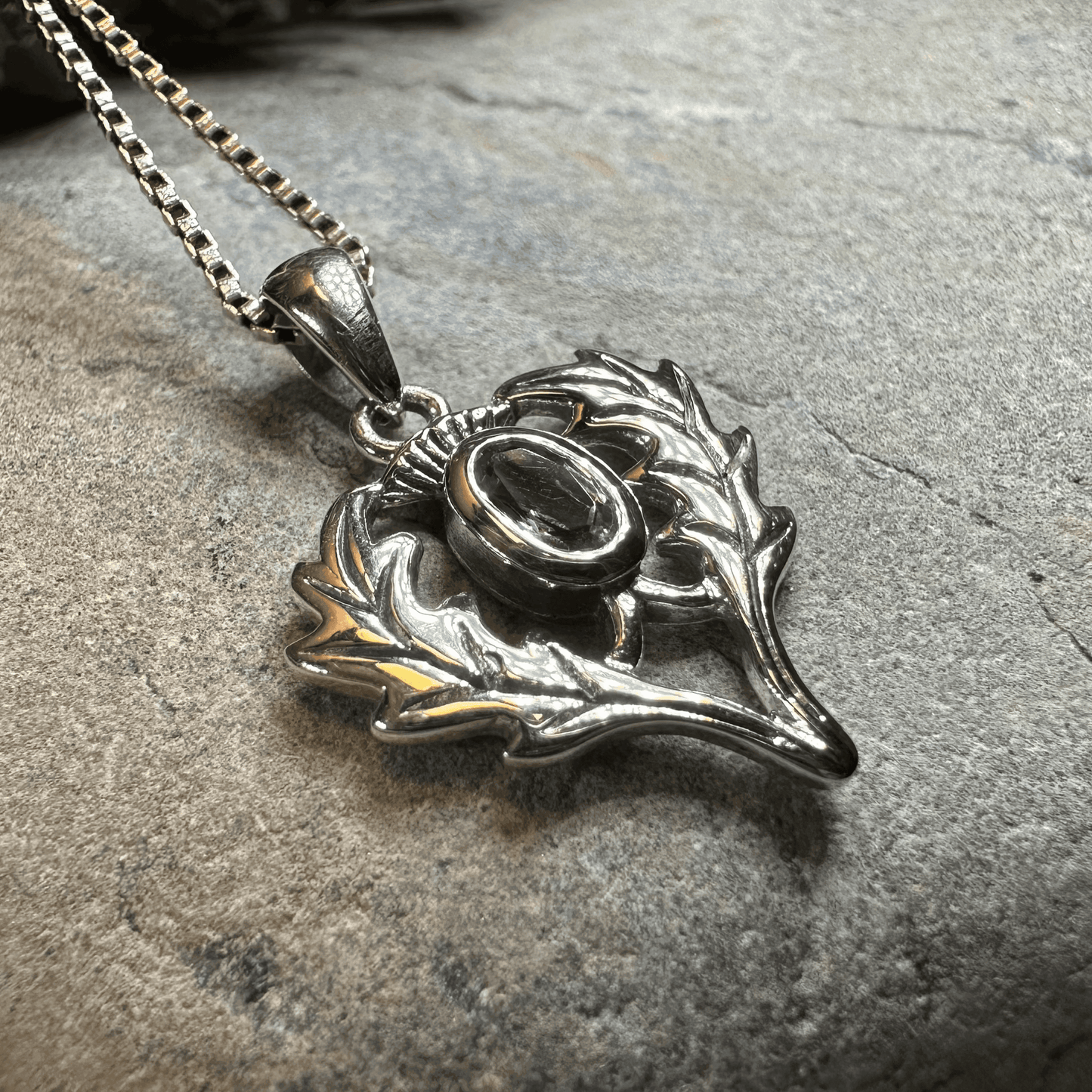 Argyll Thistle Necklace - 18