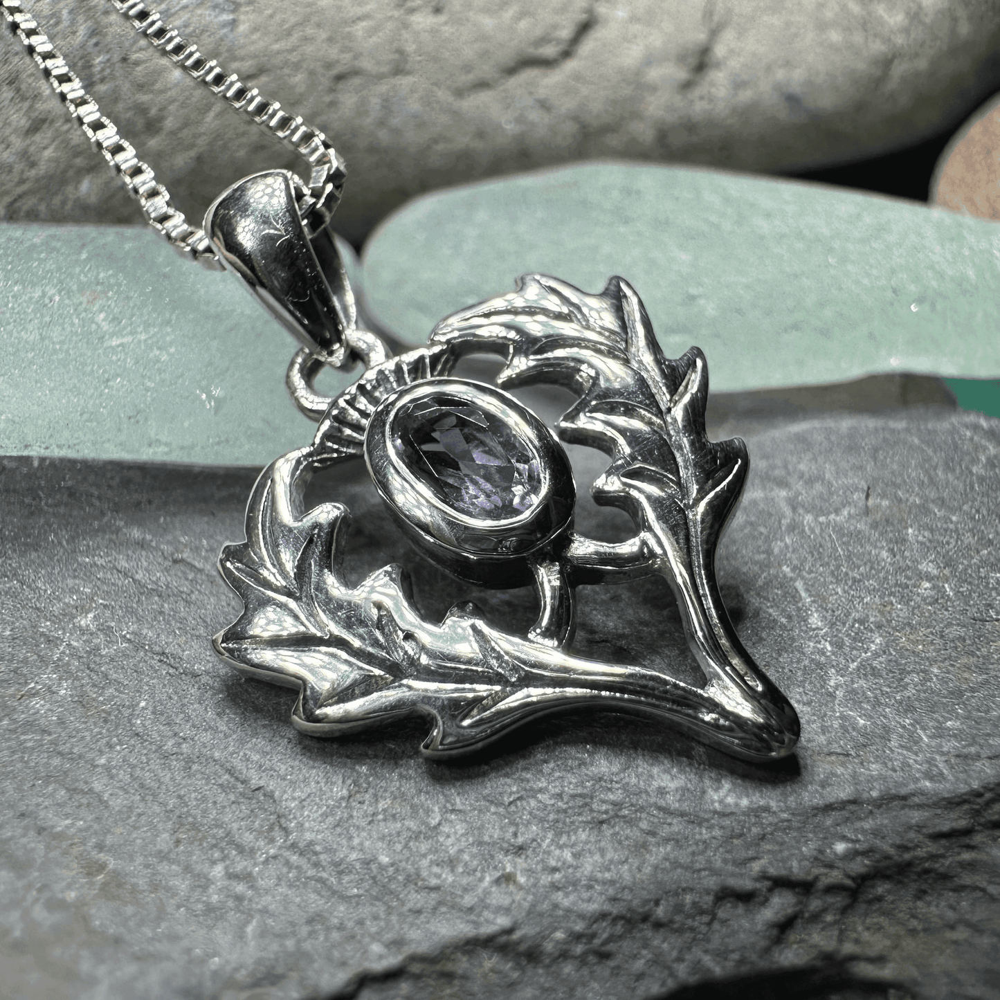 Argyll Thistle Necklace - 18