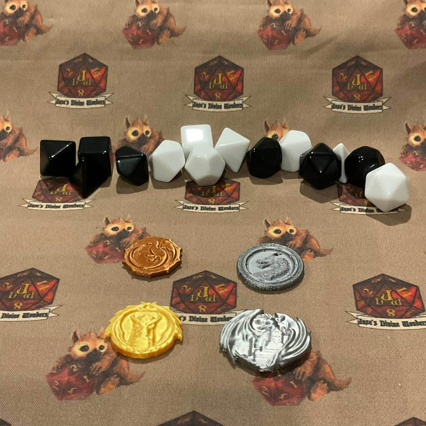 TTRPG Coins - Dark elf coin set / 10