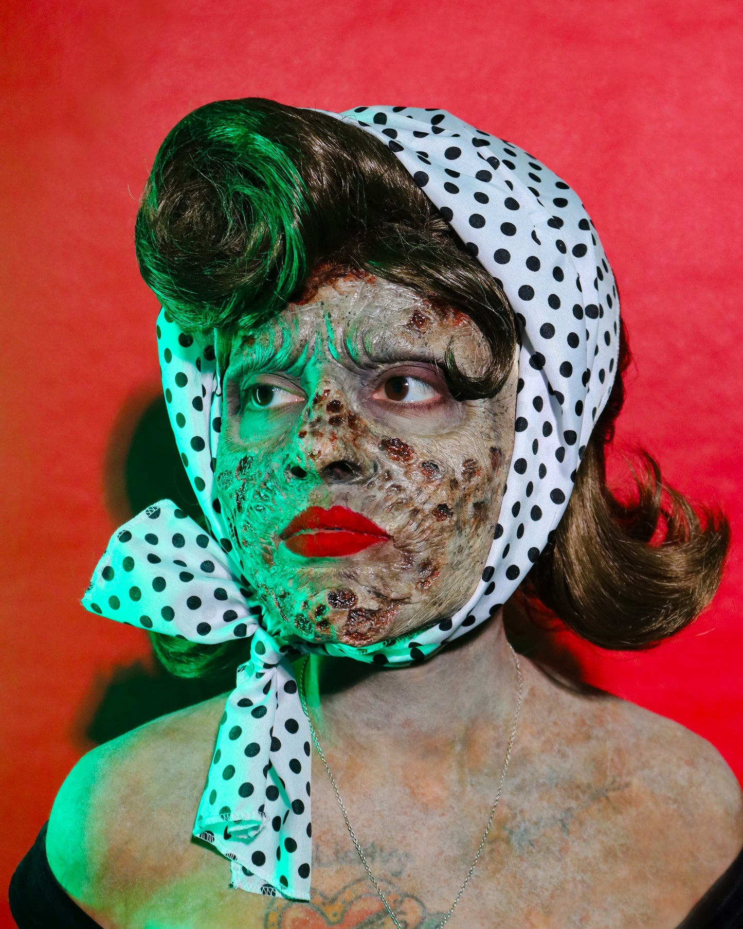 Necrosis Foam Latex Prosthetic