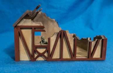 15mm Small Half Timber House - 15MCSS550 - 