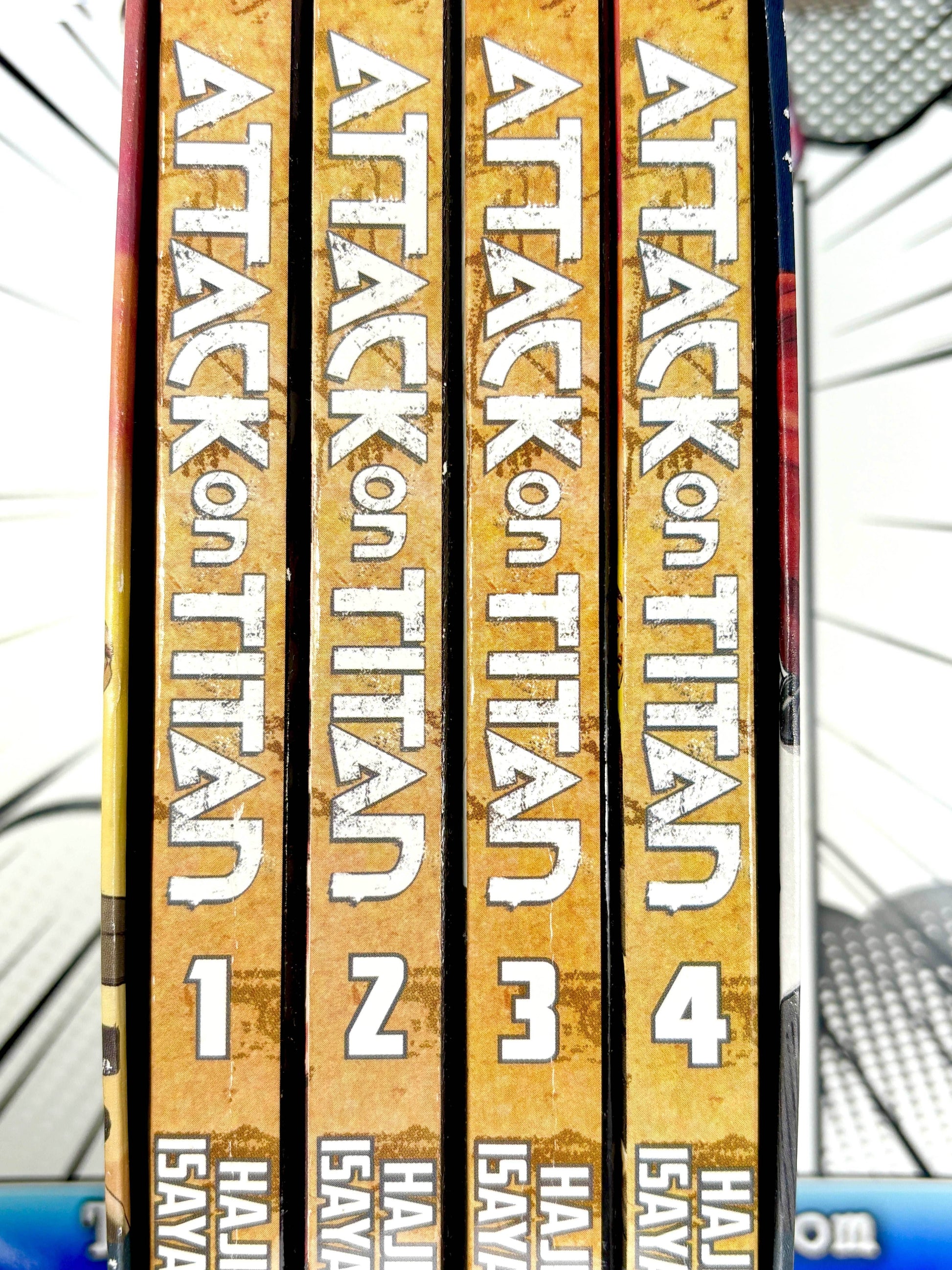 Attack on Titan Box Set Vol 1-4 - 