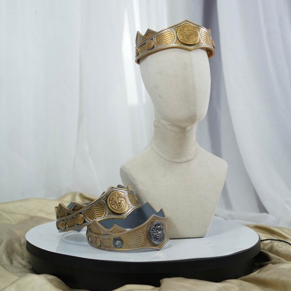 Rhaenyra Targaryen House of Dragon Cosplay Crown - Custom Made - 