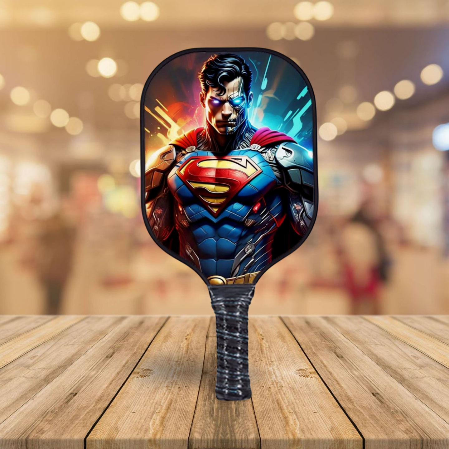 Cyborg Superman - Classic Comics - Pickleball Paddle