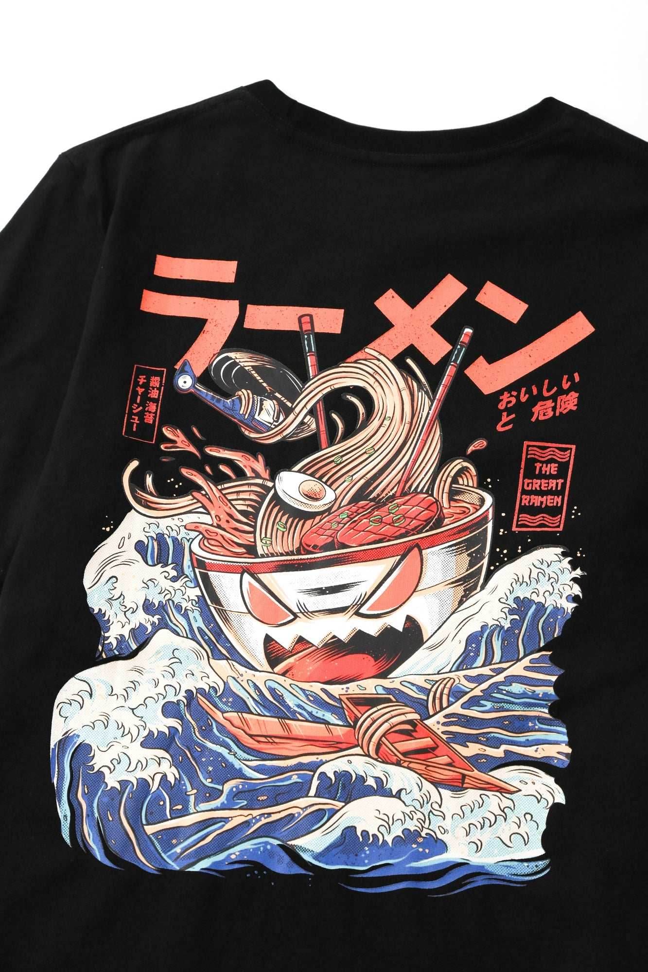 YeT012 Ramen Monster Tee - White / S