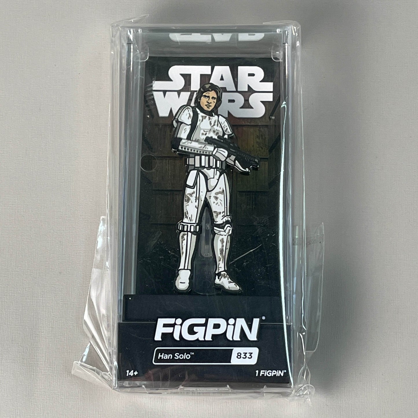 FIGPIN / DISNEY Han Solo Star Wars A New Hope Comic Con Logo Pin 833 (Locked New) - 