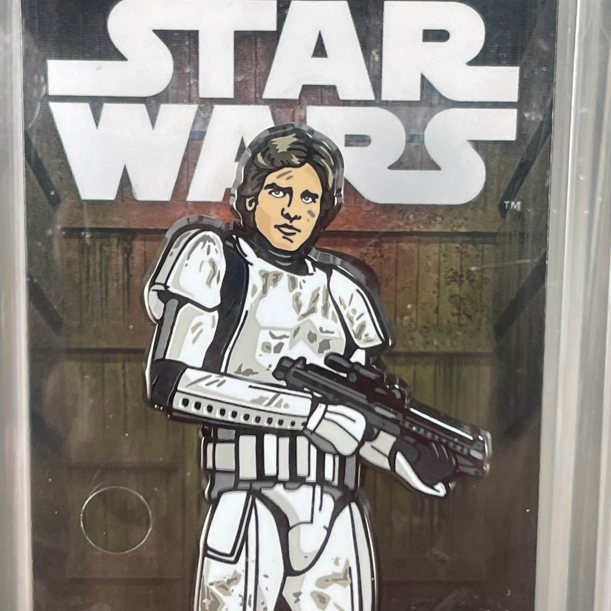 FIGPIN / DISNEY Han Solo Star Wars A New Hope Comic Con Logo Pin 833 (Locked New) - 