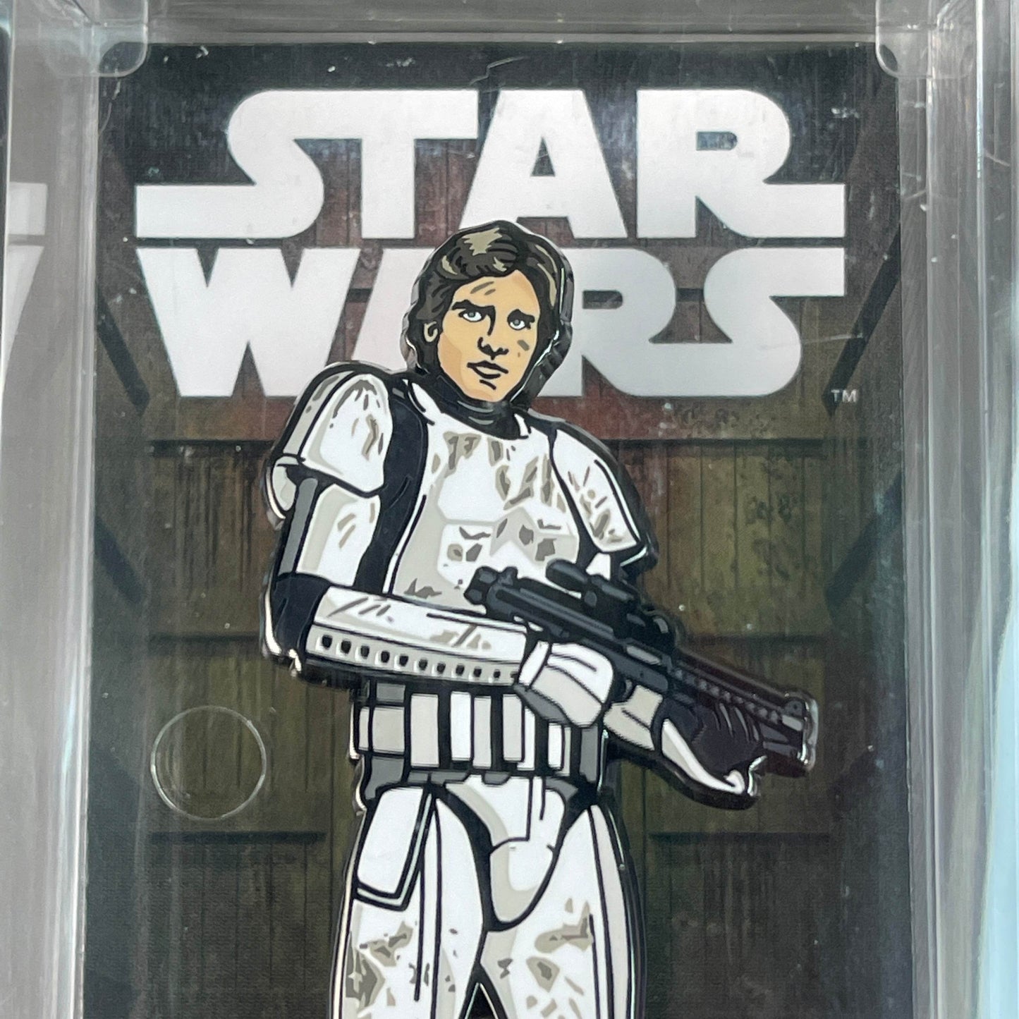 FIGPIN / DISNEY Han Solo Star Wars A New Hope Comic Con Logo Pin 833 (Locked New) - 