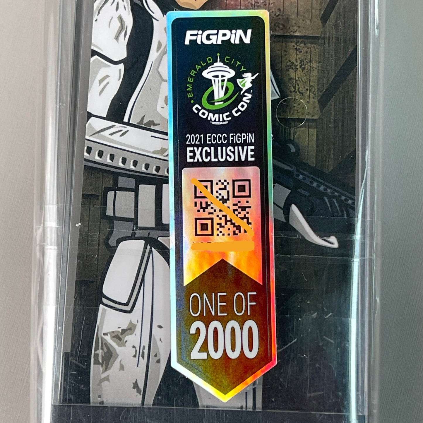 FIGPIN / DISNEY Han Solo Star Wars A New Hope Comic Con Logo Pin 833 (Locked New) - 