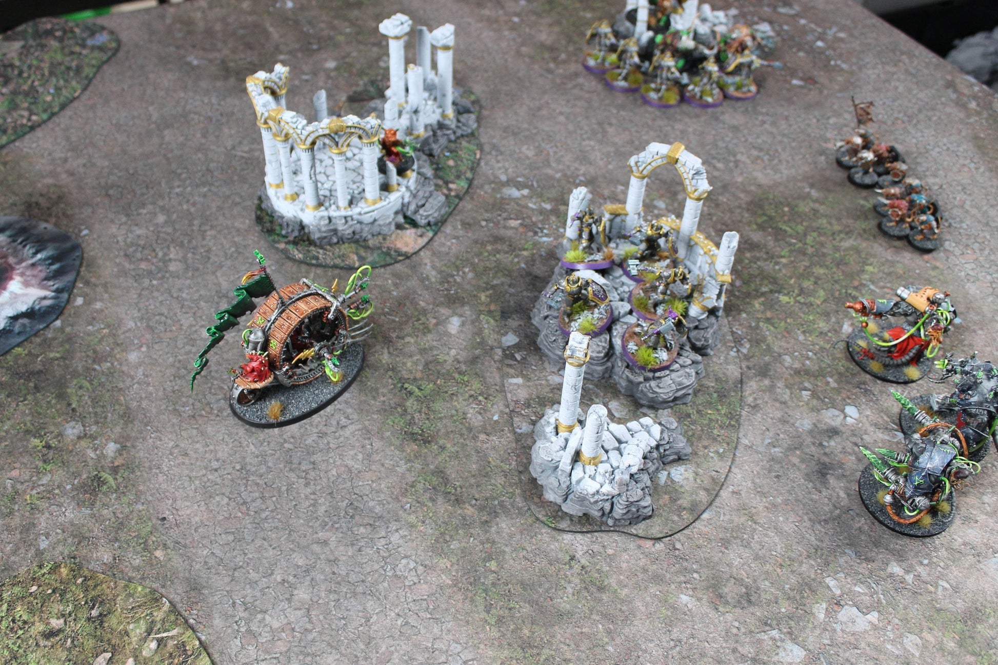 Double Sided Neoprene Terrain Table Set for Warhammer 40k, AoS, Star Wars, Conquest, Bolt Action, Saga, and more! - 