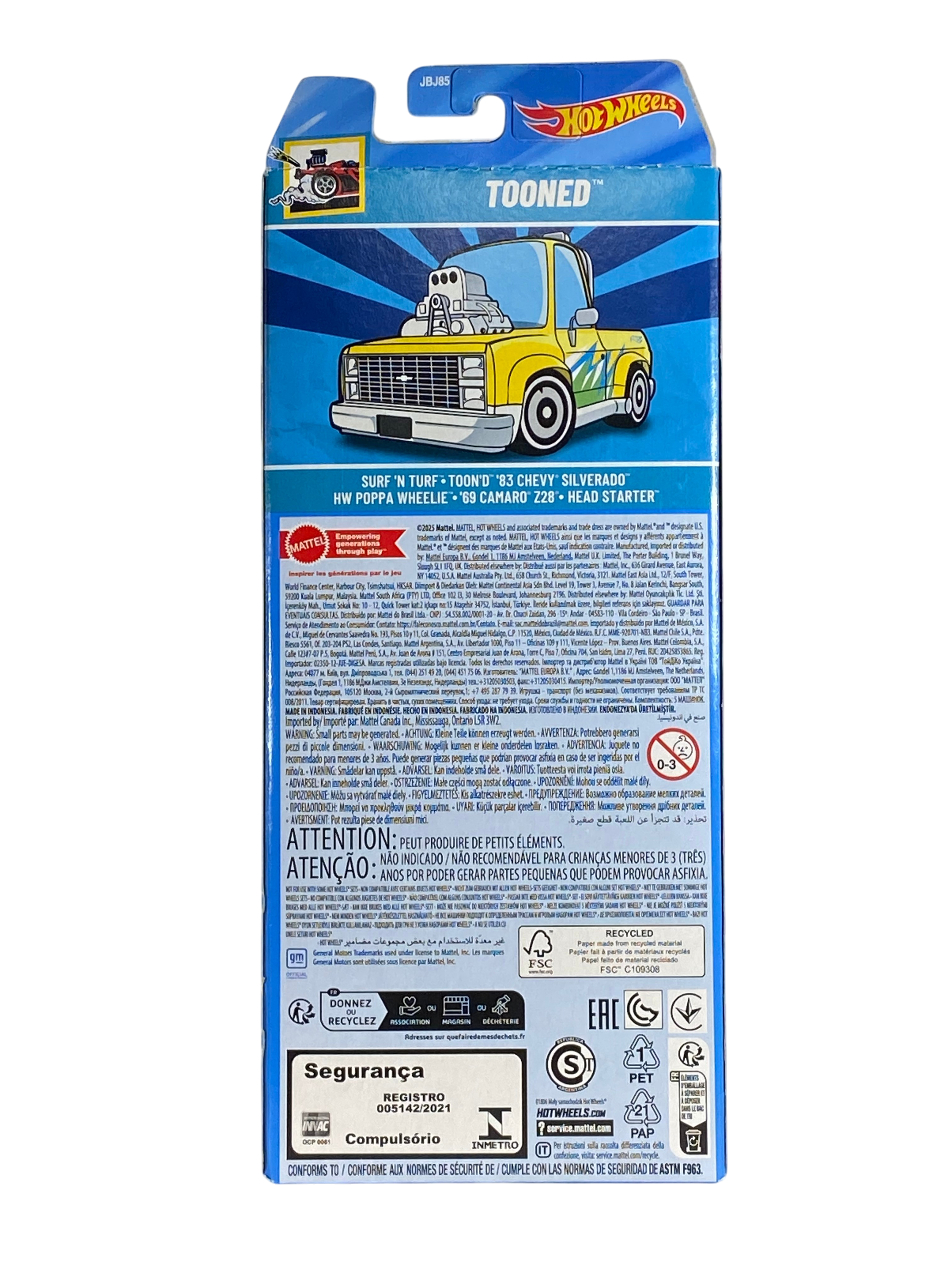 Hot Wheels 5 Pack | Tooned Edition