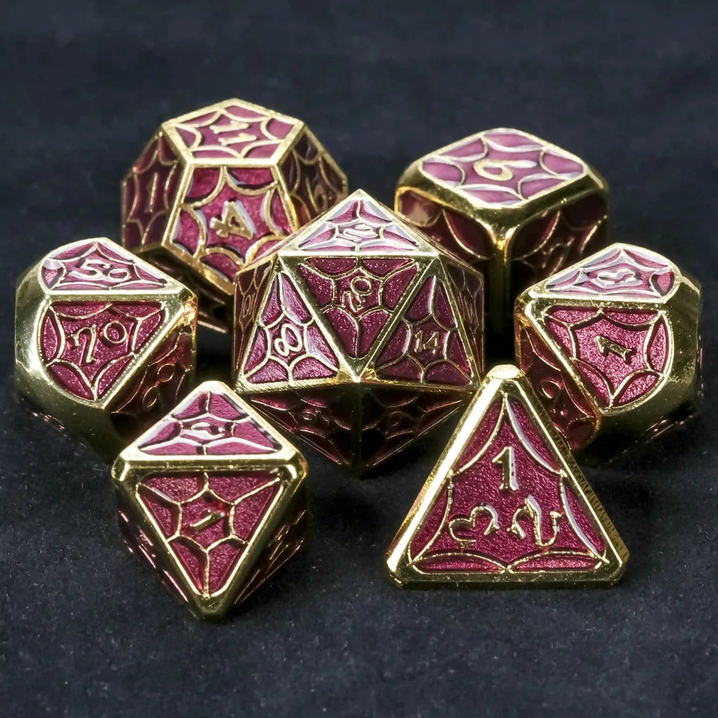 DND Dice-Interstellar Series Metal Dice Set