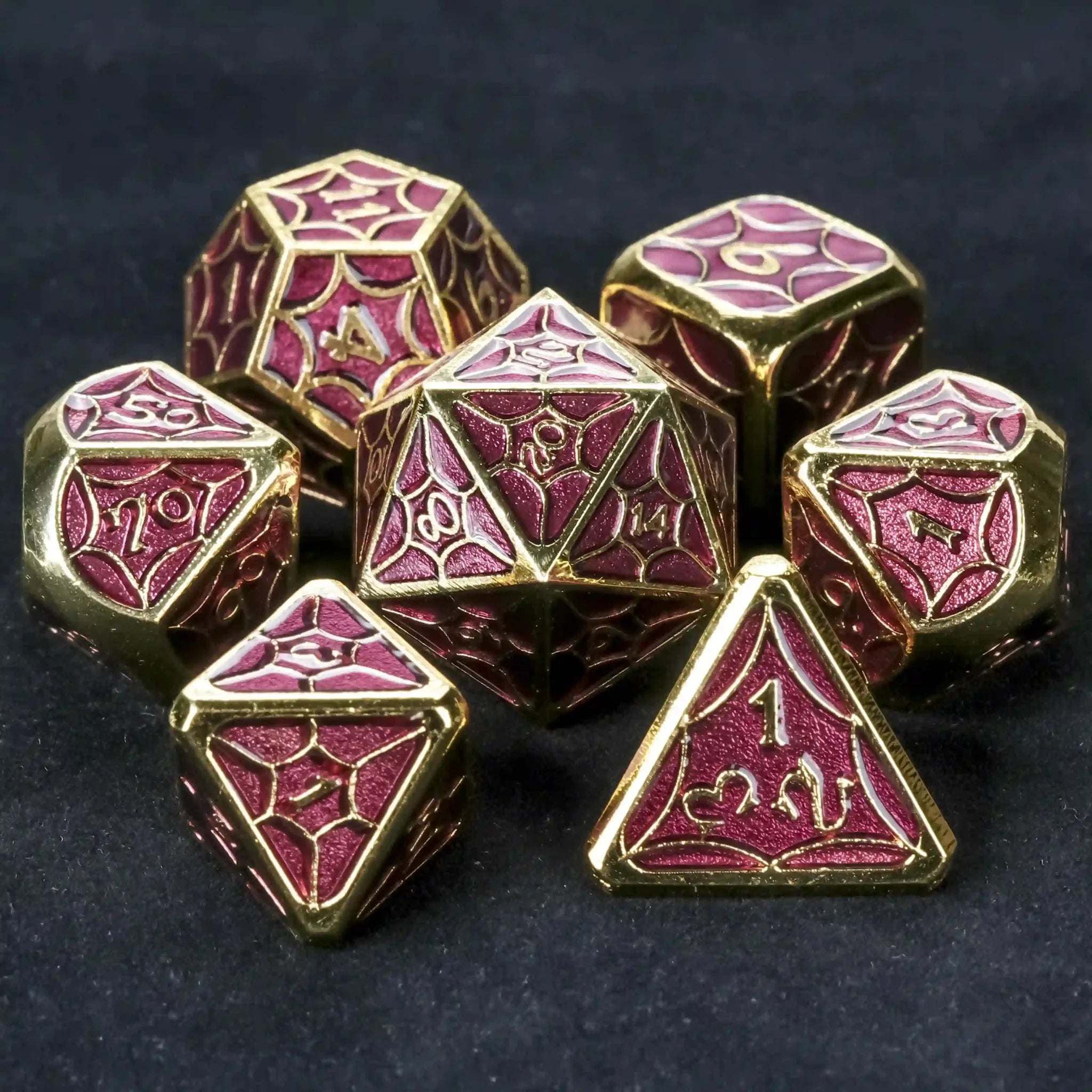 DND Dice-Interstellar Series Metal Dice Set