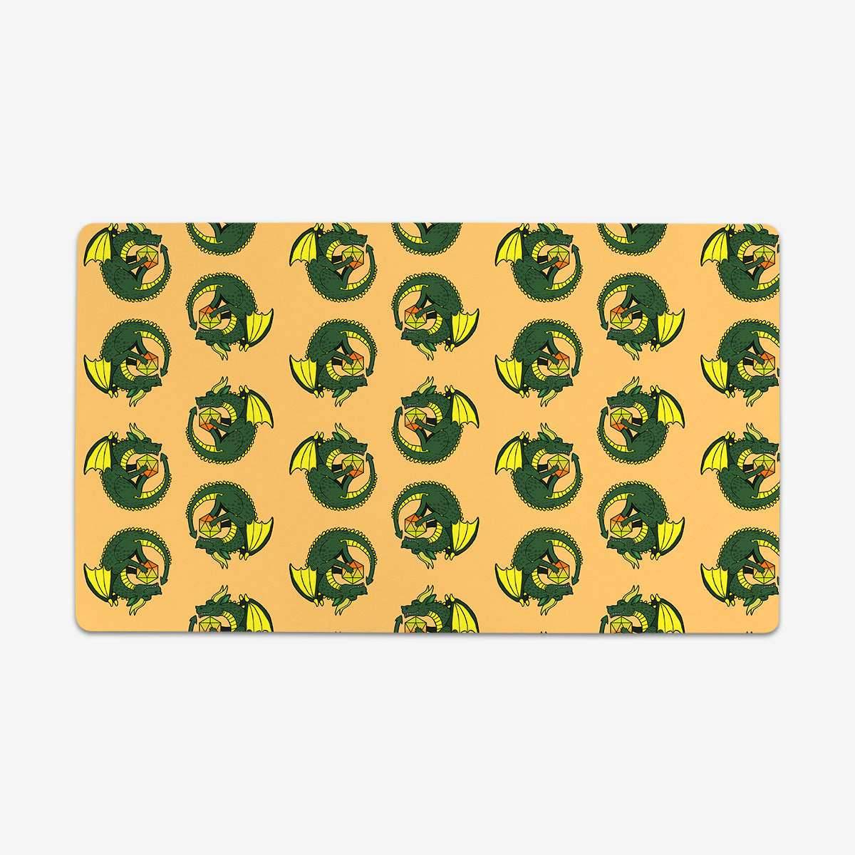 20 Sided Dragon Playmat - Standard Playmat / Plain