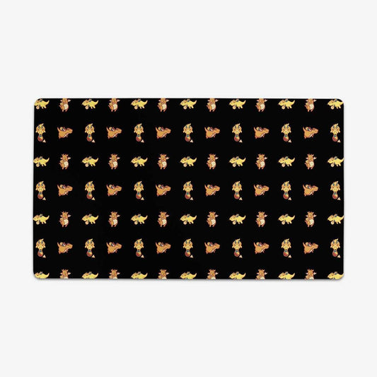 Dice Dragons Playmat - Standard Playmat / Black / Plain