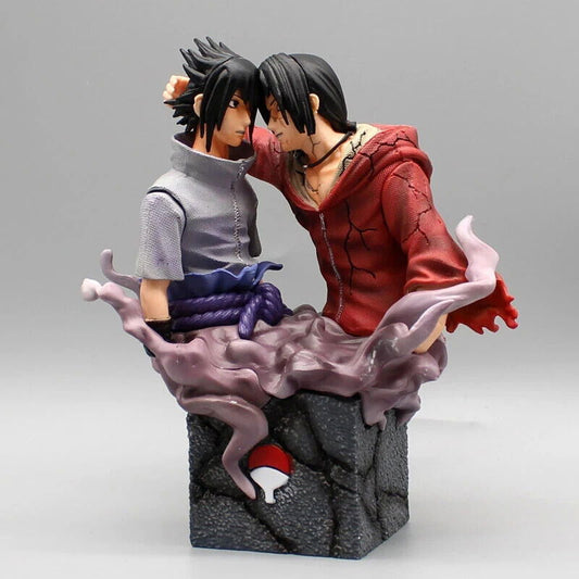 Itachi x Sasuke Uchiha Figure, Fated Battle Between Brothers Iconic Death