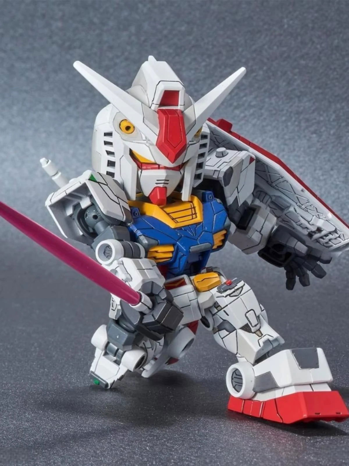 JMS SDCS RX-78F00 Gundam Assembly Model Kit, Mobile Suit Gundam Anime Action Figures Movable Joints Collectible Robot Mecha Kits