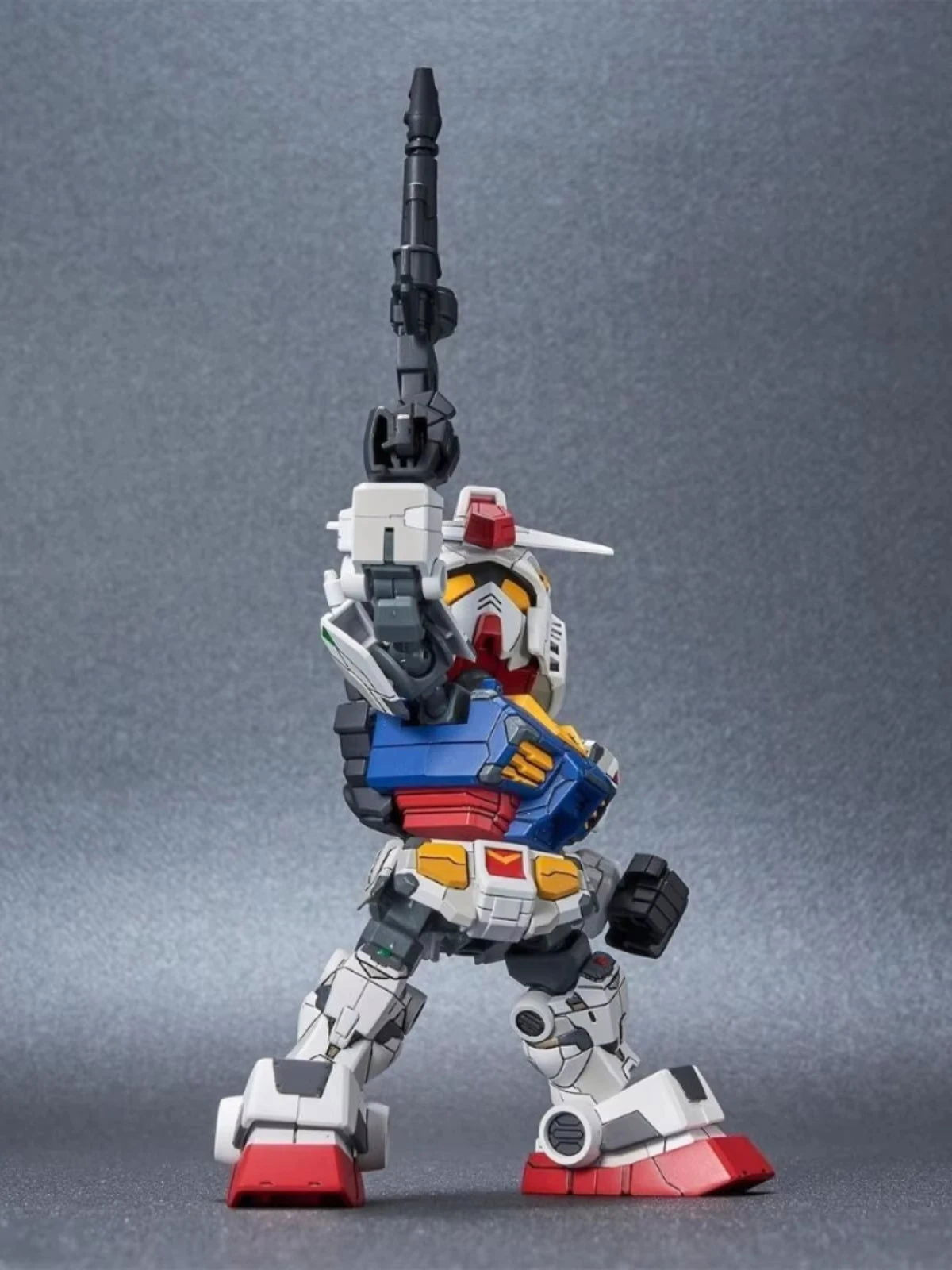 JMS SDCS RX-78F00 Gundam Assembly Model Kit, Mobile Suit Gundam Anime Action Figures Movable Joints Collectible Robot Mecha Kits