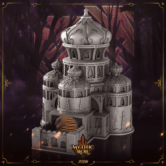 Mythic Roll Dice Tower - Al Qal'a - Black