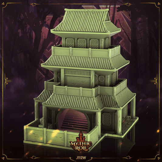 Mythic Roll Dice Tower - Shizuka - Black