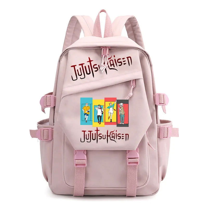 Jujutsu Kaisen Anime Print Backpack, Travel Bags, Casual Bags, School Student Bags for Teenagers 42 cm x 13cm x 29 cm ( H x L x W)