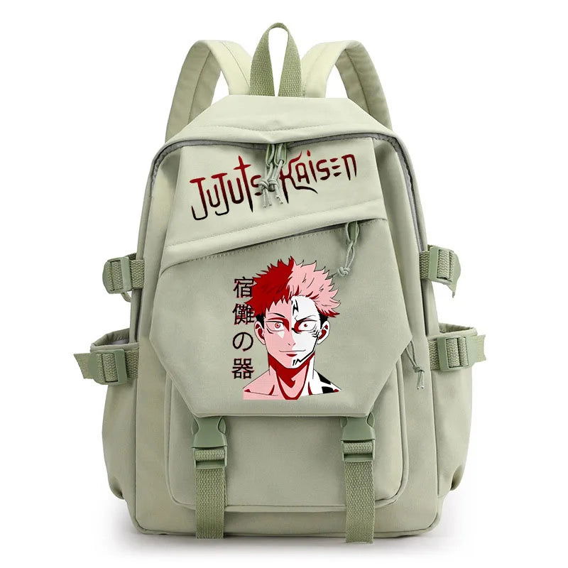 Jujutsu Kaisen Anime Print Backpack, Travel Bags, Casual Bags, School Student Bags for Teenagers 42 cm x 13cm x 29 cm ( H x L x W)