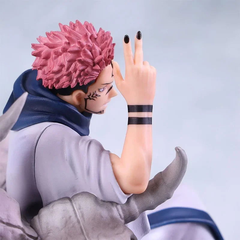 Ryomen Sukuna Figure, King of Curses, Jujutsu Kaisen Anime Figurines 40 cm