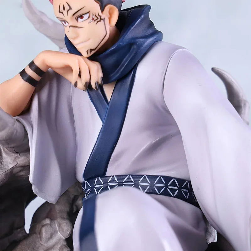 Ryomen Sukuna Figure, King of Curses, Jujutsu Kaisen Anime Figurines 40 cm