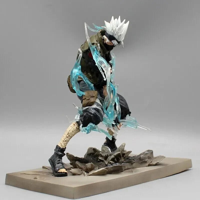 Kakashi Hatake Of The Sharingan Figure, Raikiri Lightning Blade Cutter Anime Figurines