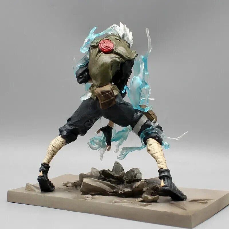 Kakashi Hatake Of The Sharingan Figure, Raikiri Lightning Blade Cutter Anime Figurines