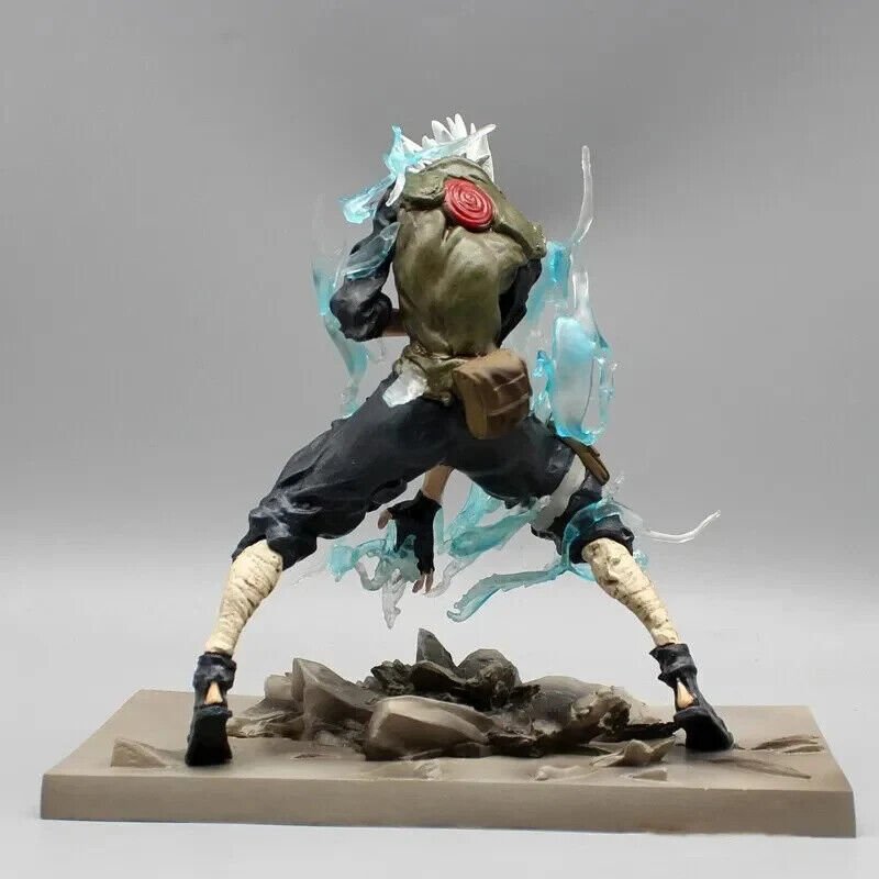 Kakashi Hatake Of The Sharingan Figure, Raikiri Lightning Blade Cutter Anime Figurines
