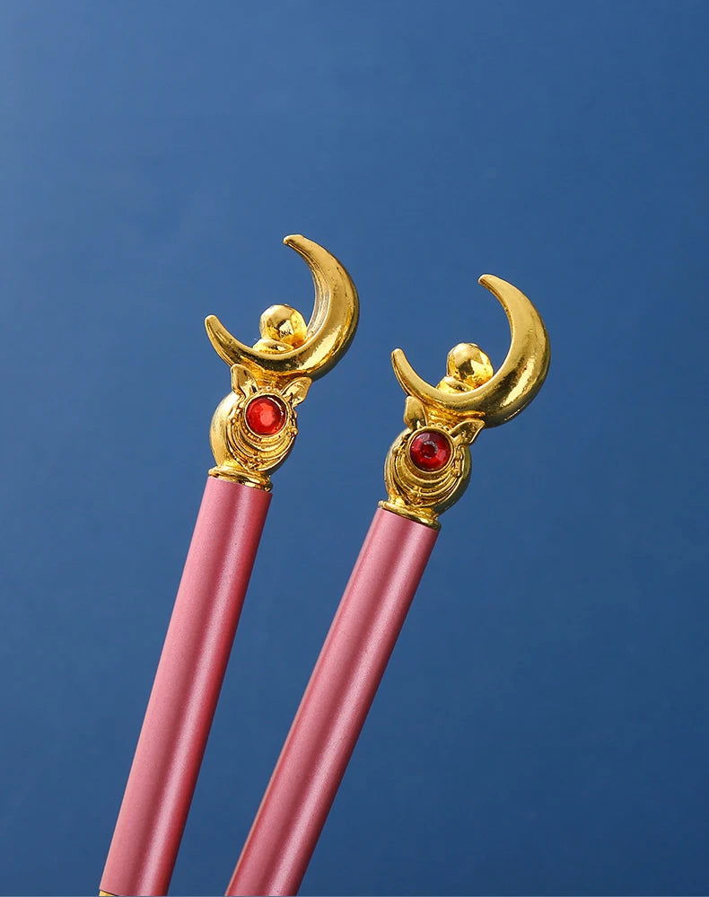 Kawaii Sailor Moon Ballpoint Pen, Black Office Pen Stationery Supplies School Student Gifts