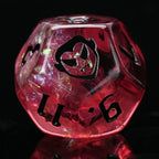 Kickstarter Dice — Scarlet Vampire Resin Dice Set