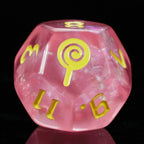Kickstarter Dice — Candy Curse Resin Dice Set