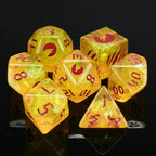 Kickstarter Dice — Blood Moon Werewolf Resin Dice Set