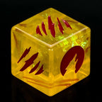Kickstarter Dice — Blood Moon Werewolf Resin Dice Set