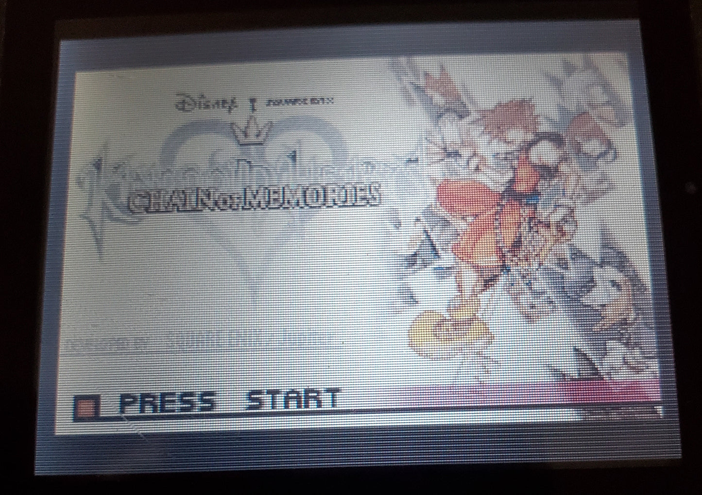 Kindgom Hearts Chain of Memories GBA Video Game Boy Advance