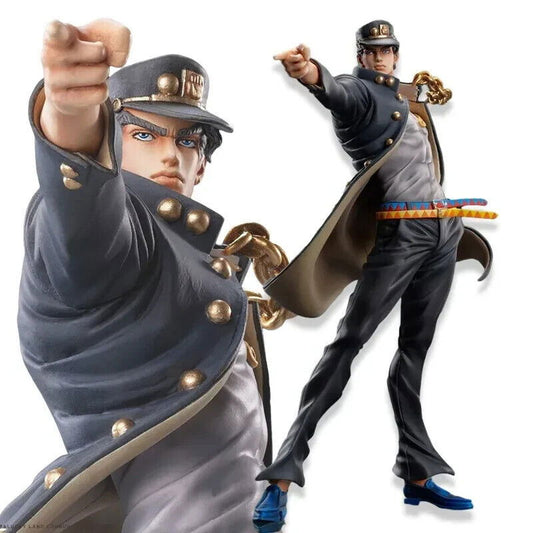 Kujo Jotaro Figure, Jojo's Bizarre Adventure Figurine, Anime Desk Gifts Decor