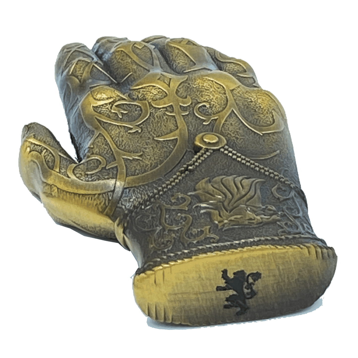 AA-016 Kingslayer Game of Thrones inspired GoT Jamie Lannister gold hand glove challenge coin - 