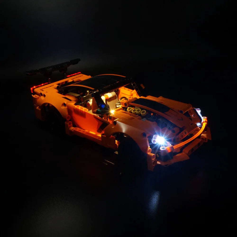 Light Kit for LEGO Corvette ZR1 #42093